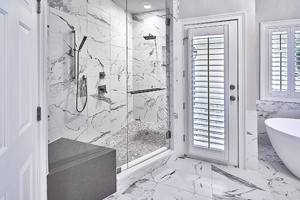 a marble master suite; remodel your home with case charlotte