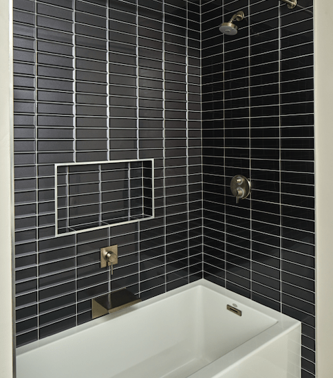 modern tub shower design