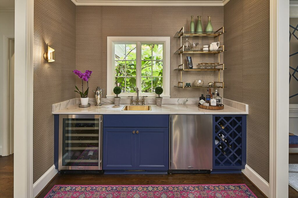 addison hidden butler pantry bar