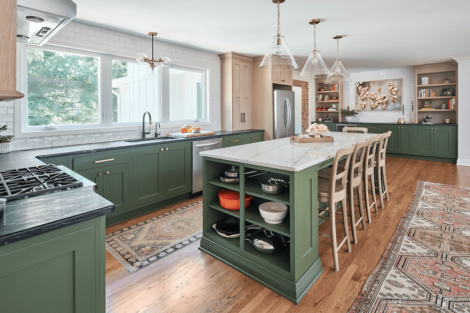 mid-century ranch home remodel after