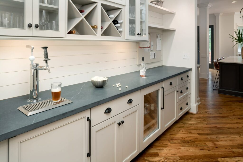 Strife hidden butler pantry bar