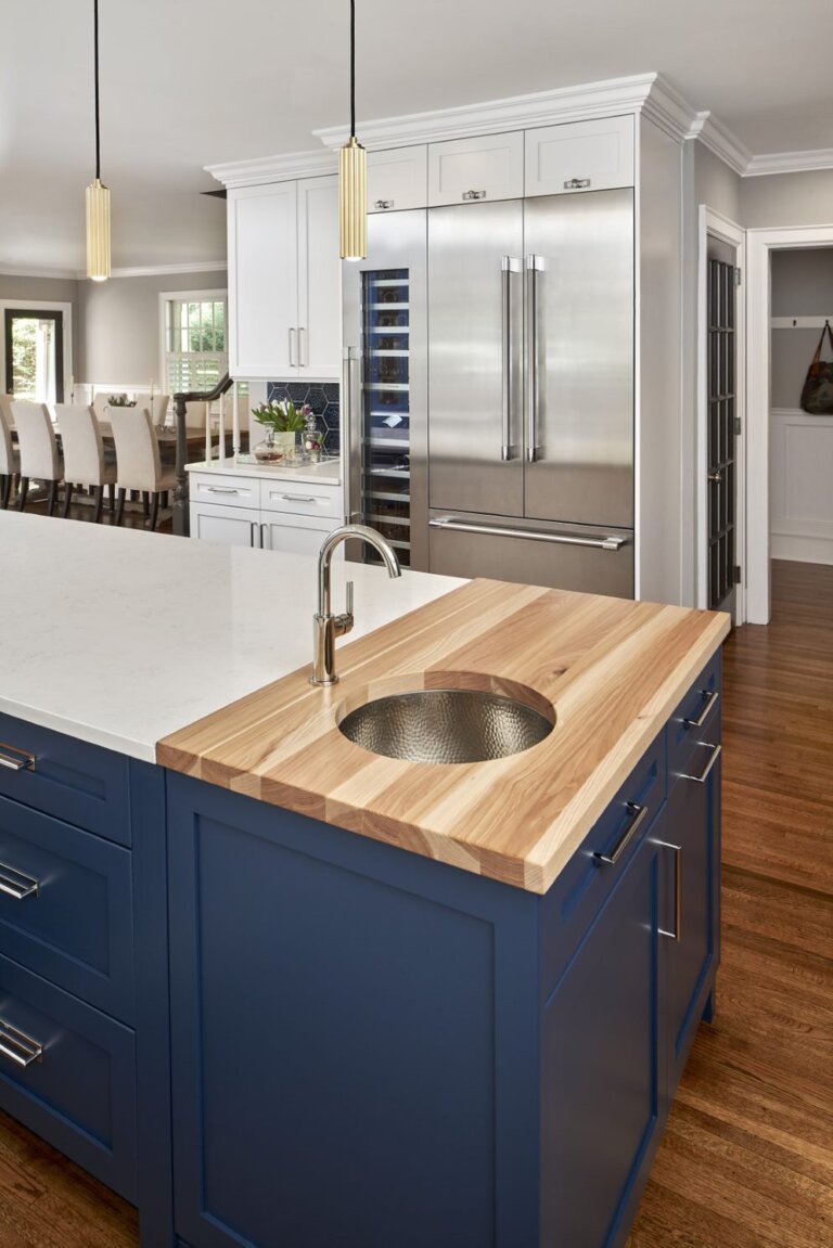 butcher block island countertop