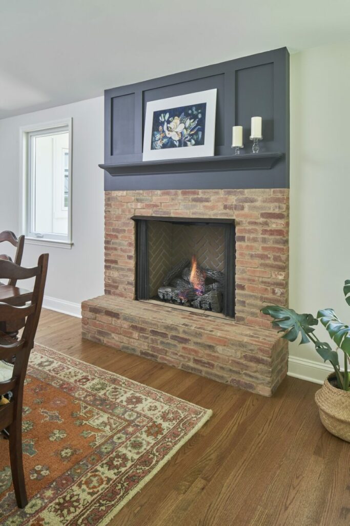 This ReVision fireplace remodel transformed this living room.