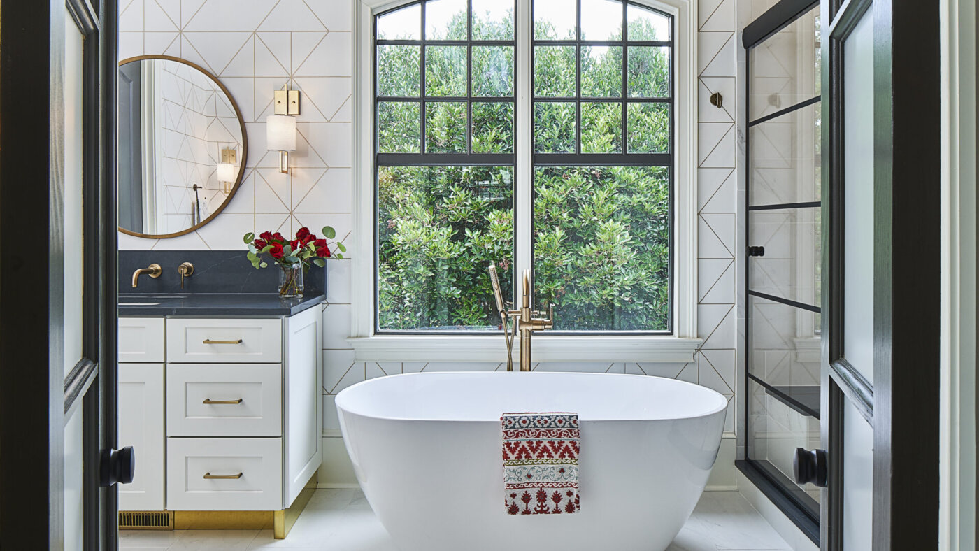 Modern Primary Suite in Beverly Woods