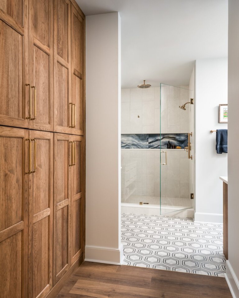 bathroom remodel in a condo in charlotte