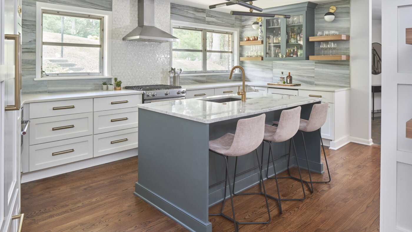 Split Level Kitchen Remodel in Cotswold