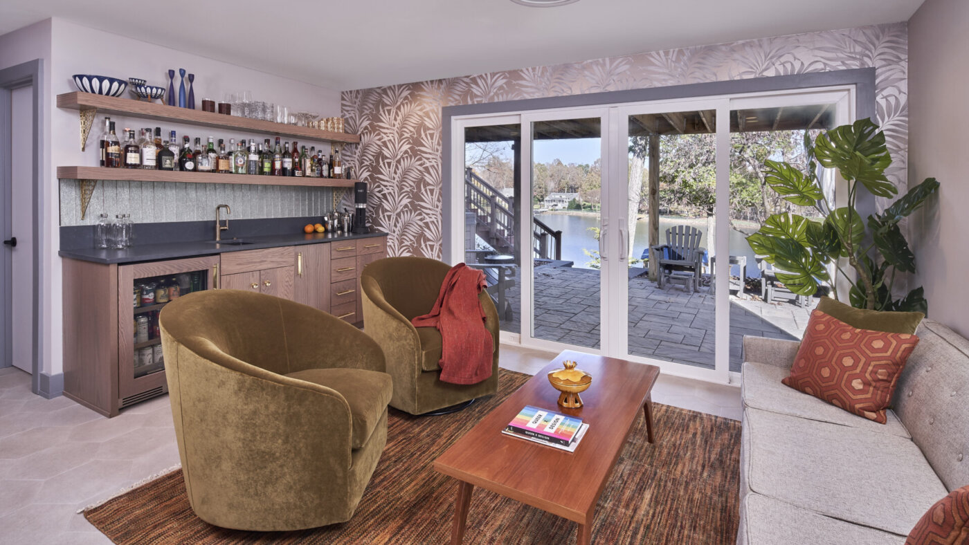 Lake Norman Mid-Century Modern Remodel