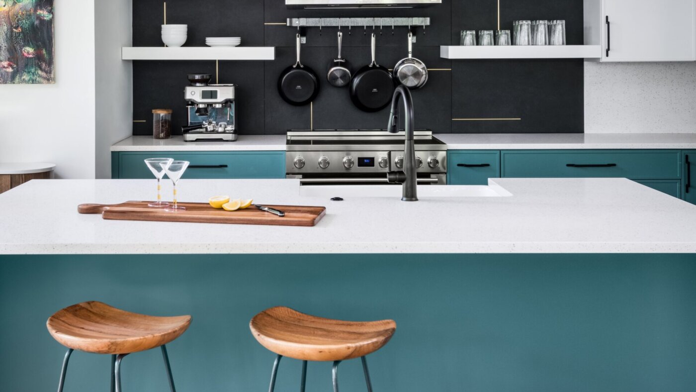 Color Pop Revival Kitchen in Eagle Lake