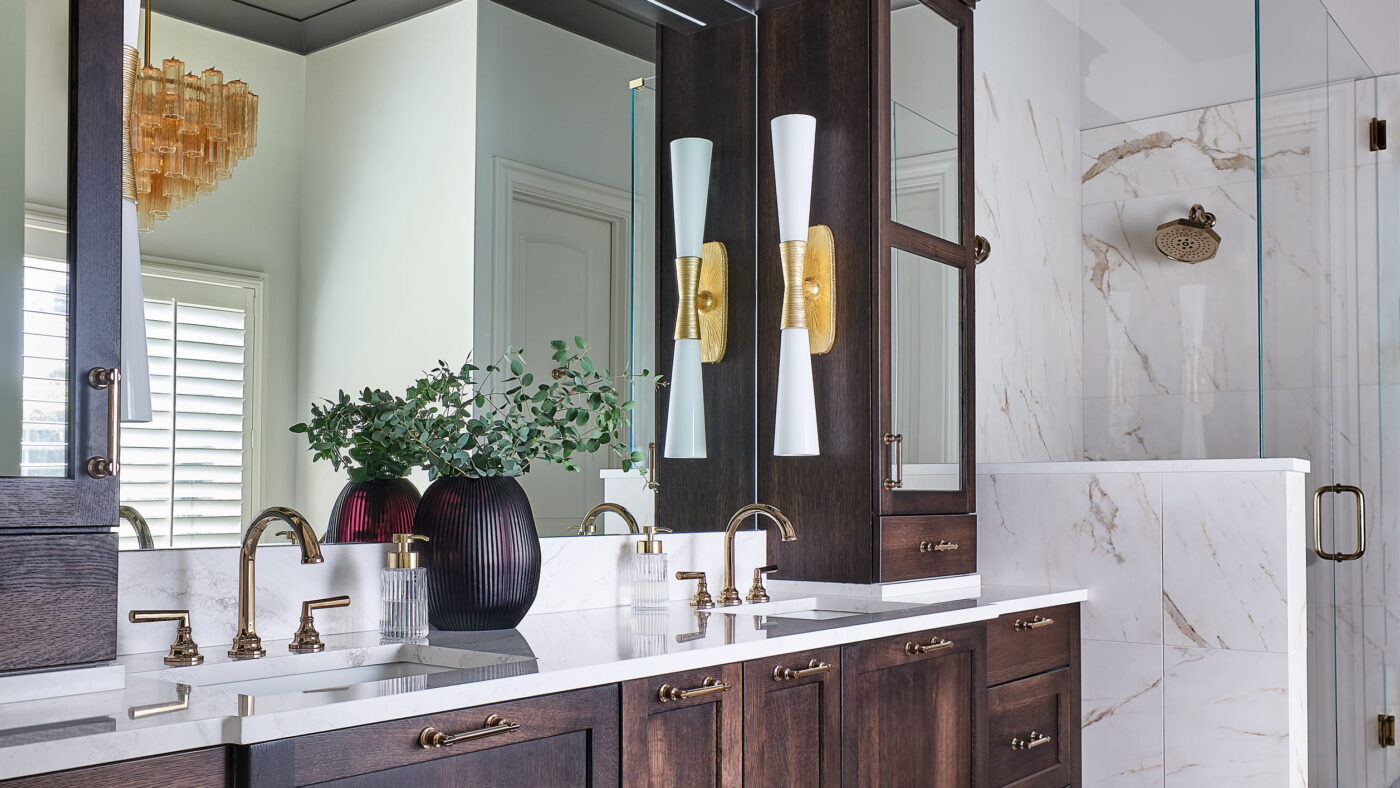 A Jewel Box Bathroom in Matthews