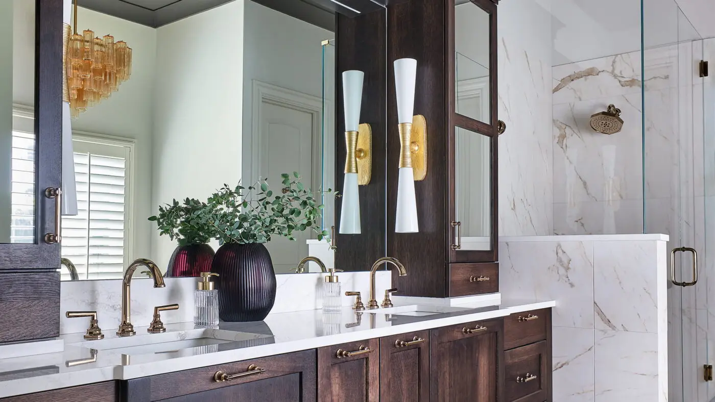 A Jewel Box Bathroom in Matthews